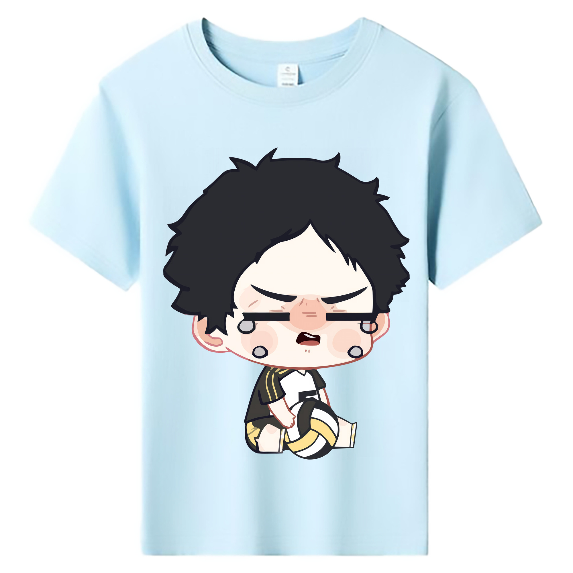 （画像用） ハイキュー!! Haikyu!! 綿100％キッズTシャツ（フロントプリント）